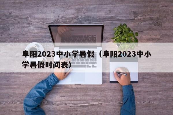 阜阳2023中小学暑假（阜阳2023中小学暑假时间表）