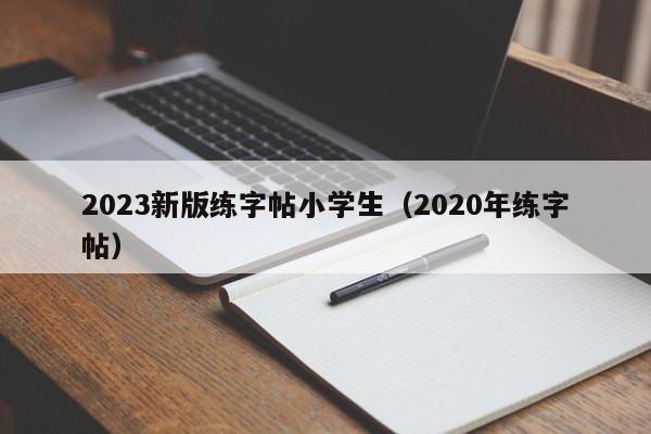 2023新版练字帖小学生（2020年练字帖）