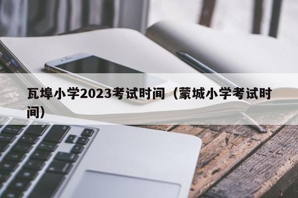 瓦埠小学2023考试时间（蒙城小学考试时间）