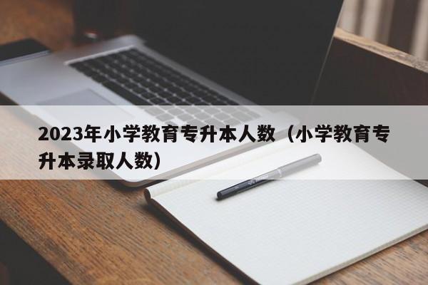 2023年小学教育专升本人数（小学教育专升本录取人数）